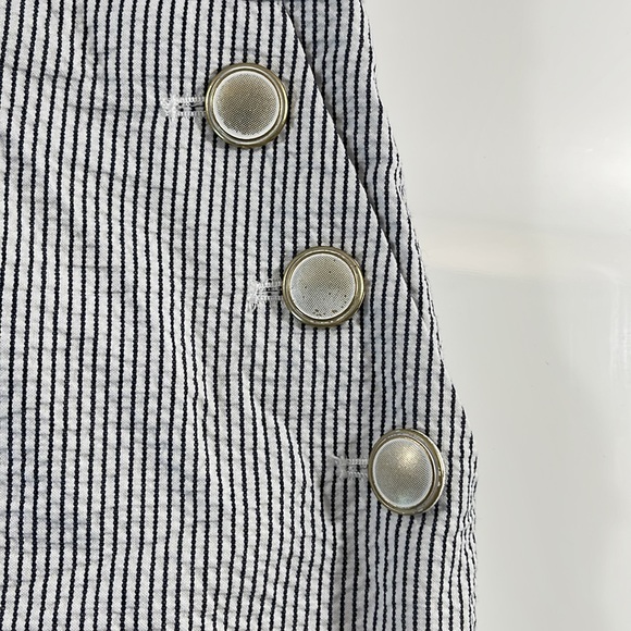 J.Crew Seersucker pinstripe skirt - Picture 3 of 7